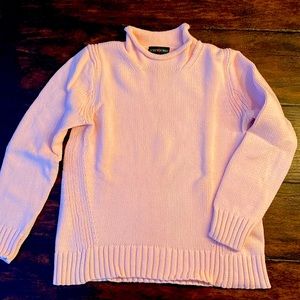 JCrew cotton roll neck sweater